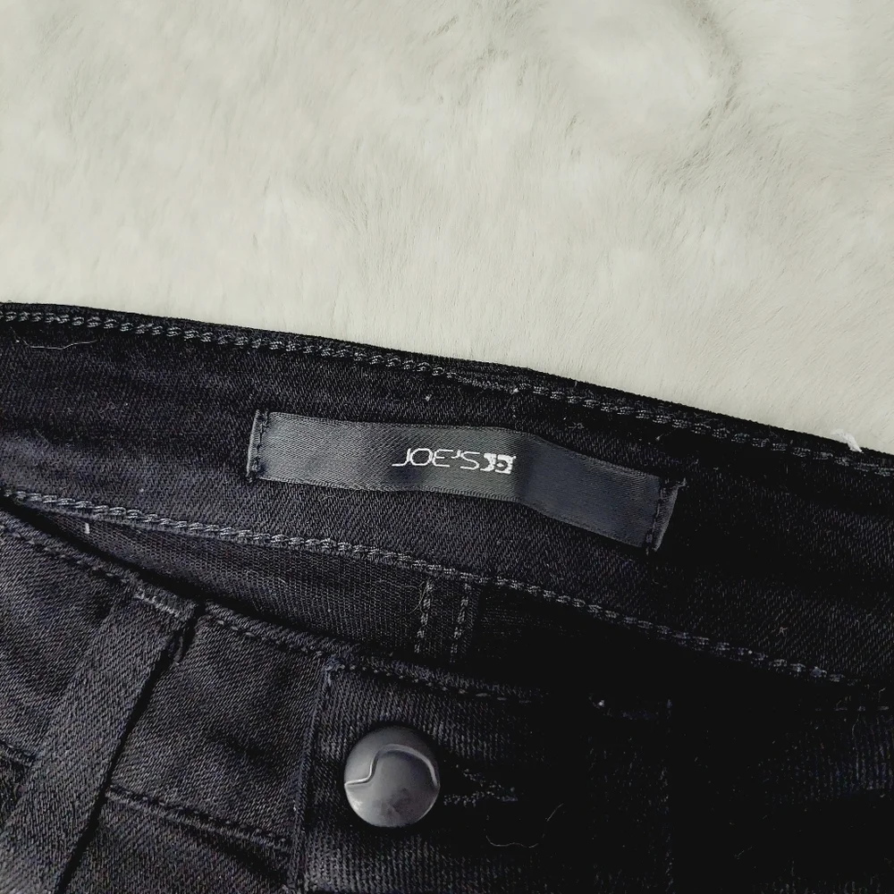 Joe's Jeans The Skinny Black Zip Up Five Pockets Casual Jeans P3838 - Picture 7 of 9